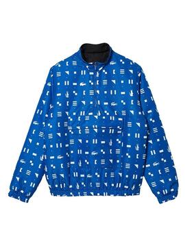 Chaqueta Lacoste Sport Reversible Marino Hombre