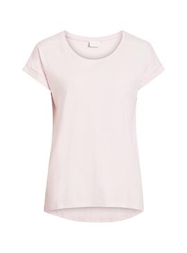 Camiseta Vila Vidreamers Rosa Suave Mujer