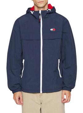 Chaqueta Tommy Jeans Padded Solid Marina Hombre