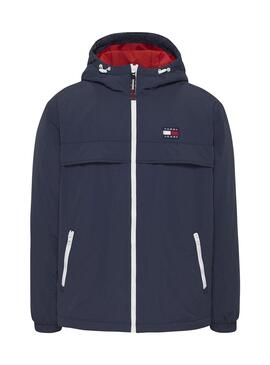 Chaqueta Tommy Jeans Padded Solid Marina Hombre