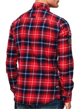 Camisa Superdry Lumberjack Rojo