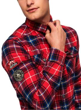 Camisa Superdry Lumberjack Rojo