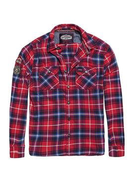 Camisa Superdry Lumberjack Rojo