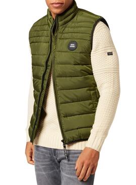 Chaleco Pepe Jeans Jack Verde Para Hombre