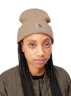 Gorro Carhartt Short Watch Mujer y Hombre Beige