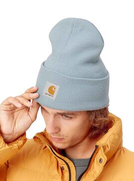 Gorro Carhart Short Watch Mujer Hombre Azul Cielo