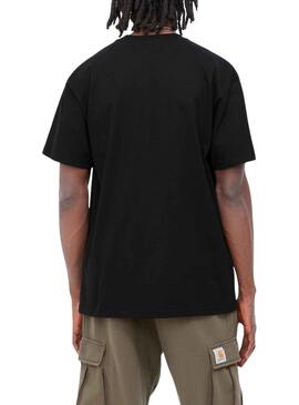 Camiseta Carhartt Duck Pond para Hombre Negra