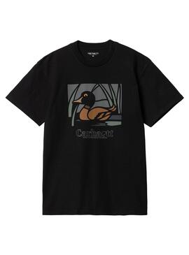 Camiseta Carhartt Duck Pond para Hombre Negra