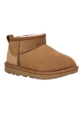 Botas Ugg Classic Ultra Mini Para Niña Camel