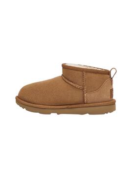 Botas Ugg Classic Ultra Mini Para Niña Camel