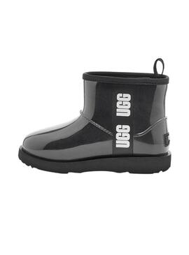 Botas Ugg Classic Clear para Niña Negras