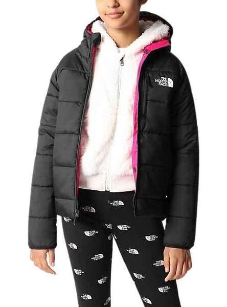 Chaqueta The North Face Reversible para Ni a Negra