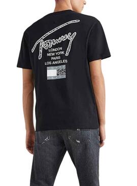 Camiseta Tommy Jeans Corte Clásico para Hombre