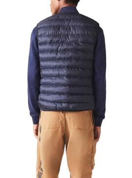 Chaleco Lacoste Waterproof para Hombre Marino 