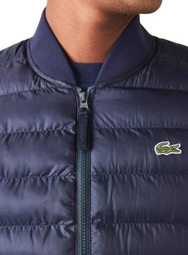 Chaleco Lacoste Waterproof para Hombre Marino 