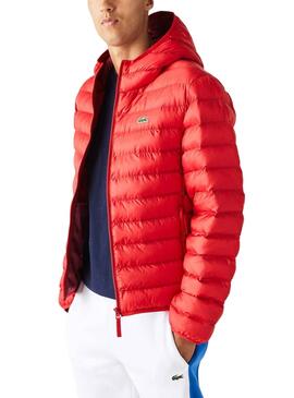 Chaqueta Lacoste Blouson Acolchada Roja Hombre