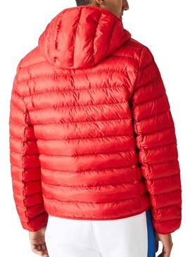 Chaqueta Lacoste Blouson Acolchada Roja Hombre