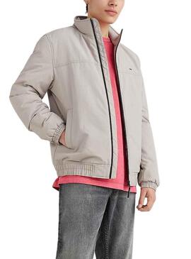 Chaqueta Tommy Jeans Essential Padded Beige