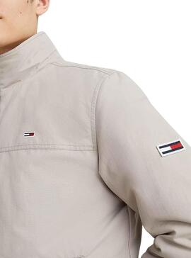 Chaqueta Tommy Jeans Essential Padded Beige