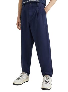 Pantalón Tommy Jeans Bax Chino para Hombre Marino