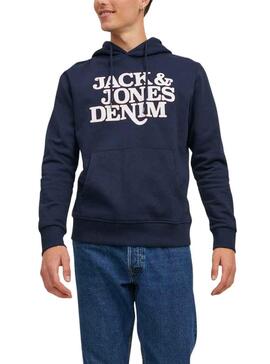 Sudadera Jack And Jones Rack para Hombre Marina