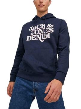 Sudadera Jack And Jones Rack para Hombre Marina