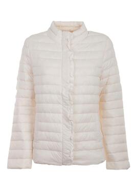 Chaqueta Naf Naf Acolchada Mujer Beige