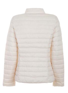 Chaqueta Naf Naf Acolchada Mujer Beige