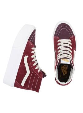 Zapatillas Vans SK8-Hi Granate Para Mujer