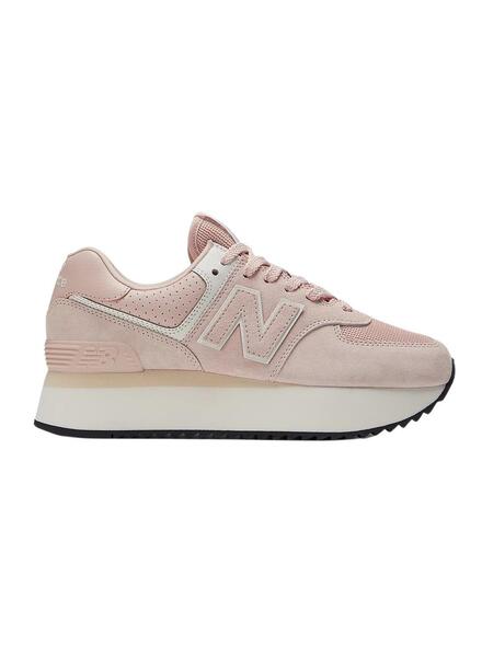 maníaco enviar Ligadura Zapatillas New Balance 574 Rosa para Mujer