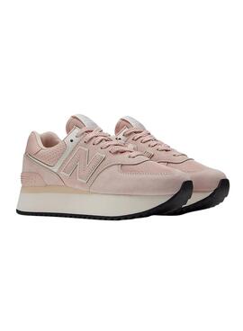 Zapatillas New Balance 574 Rosa para Mujer