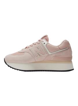 Zapatillas New Balance 574 Rosa para Mujer