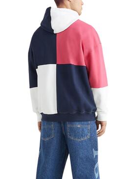 Sudadera Tommy Jeans Skater Archive Hombre Multi