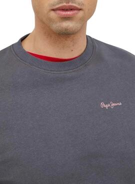 Sudadera Pepe Jeans Shane Gris para Hombre