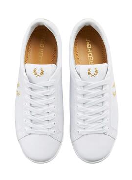 Zapatillas Fred Perry Piel para Hombre Blancas