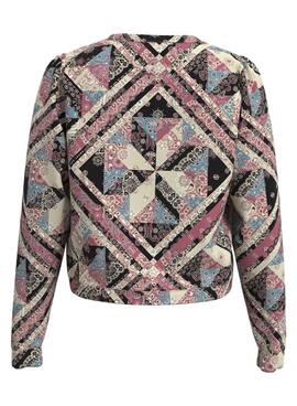 Sudadera Pepe Jeans Leia Paisley Multicolor Mujer