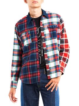 Camisa Levis Barstow Western Multicheck Hombre
