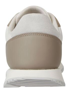 Zapatillas Tommy Jeans Leather Runner Blancas 