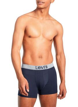 Pack 3 Calzoncillos Levis Giftbox Marino Hombre