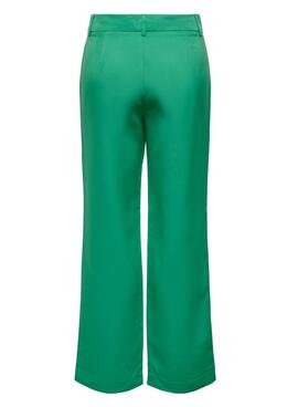 Pantalón Only Lana Berry Mid Verde para Mujer