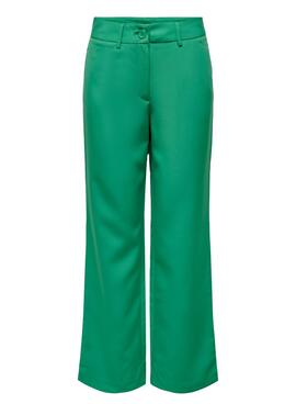 Pantalón Only Lana Berry Mid Verde para Mujer