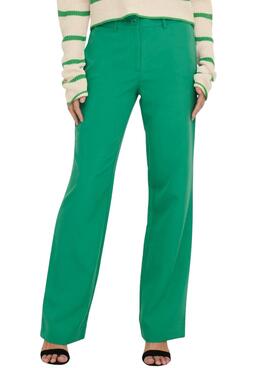 Pantalón Only Lana Berry Mid Verde para Mujer