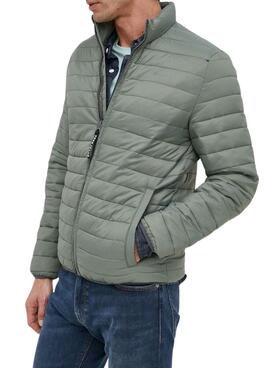 Chaqueta Pepe Jeans Connel Solid verde para Hombre