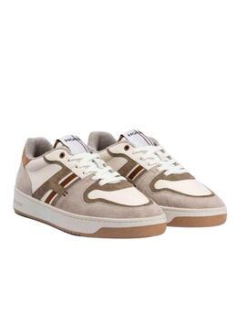 Zapatillas Hoff Trocadero Beige y Marrón Hombre