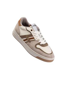 Zapatillas Hoff Trocadero Beige y Marrón Hombre