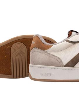 Zapatillas Hoff Trocadero Beige y Marrón Hombre