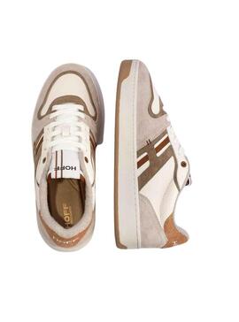 Zapatillas Hoff Trocadero Beige y Marrón Hombre