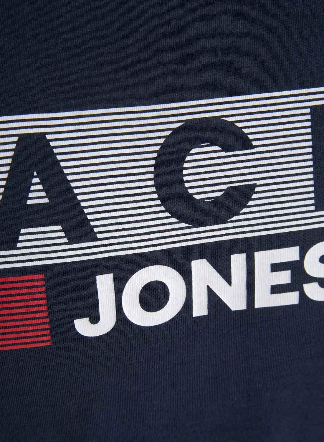 Camiseta Jack And Jones Corp Logo Marina Hombre