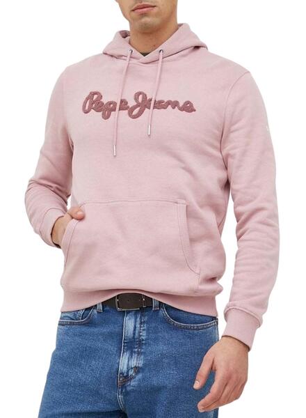 Sudadera Rosa Hombre