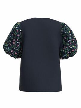 Camiseta Pepe Jeans Perly Marina Para Mujer